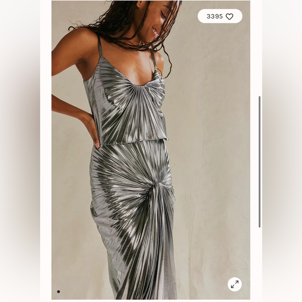 Georgia Hardinge Dazed Dress Metallic